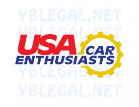 USA Car Enthusiasts Sticker